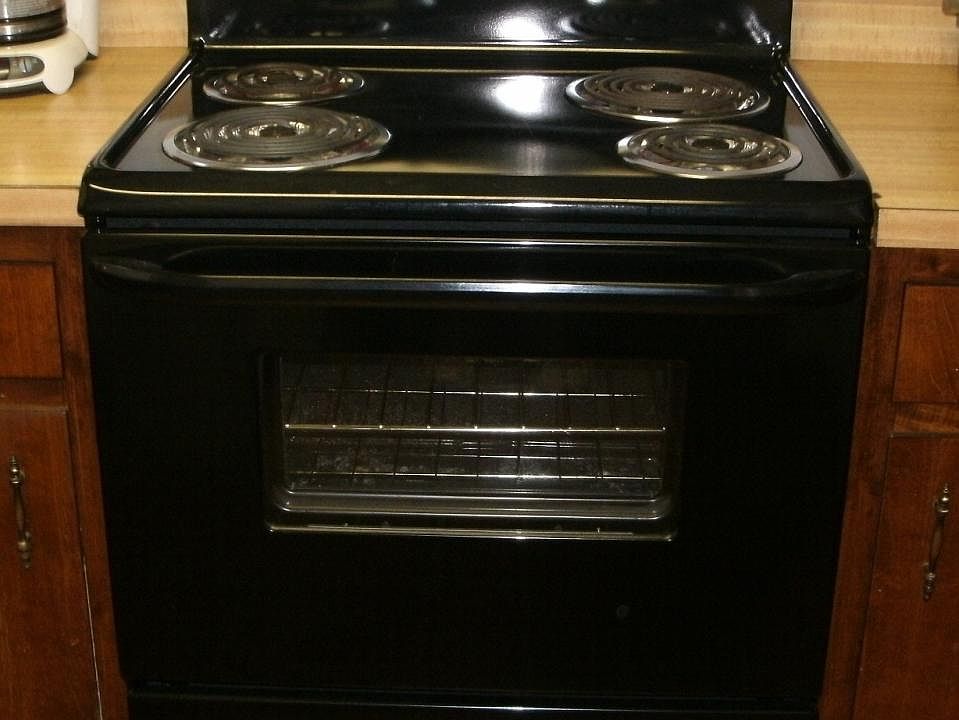 black stove