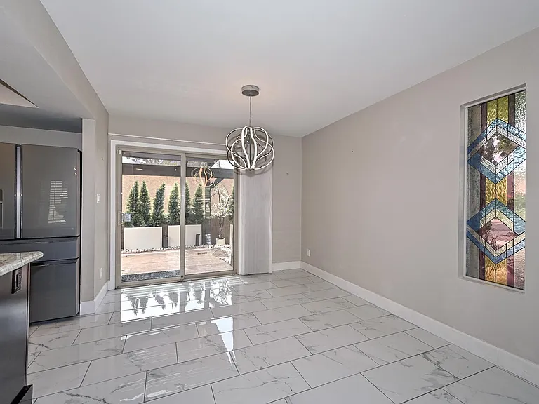 DINING AREA TO PATIO