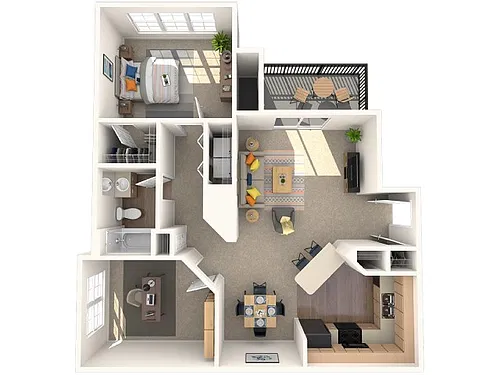 Floor plan Florentine