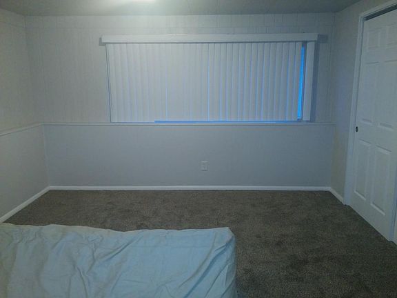 Half of master bedroom