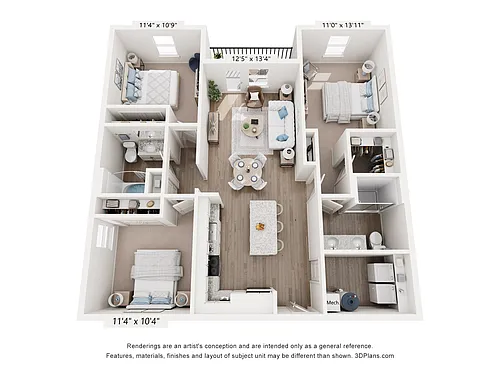 Floor plan C1