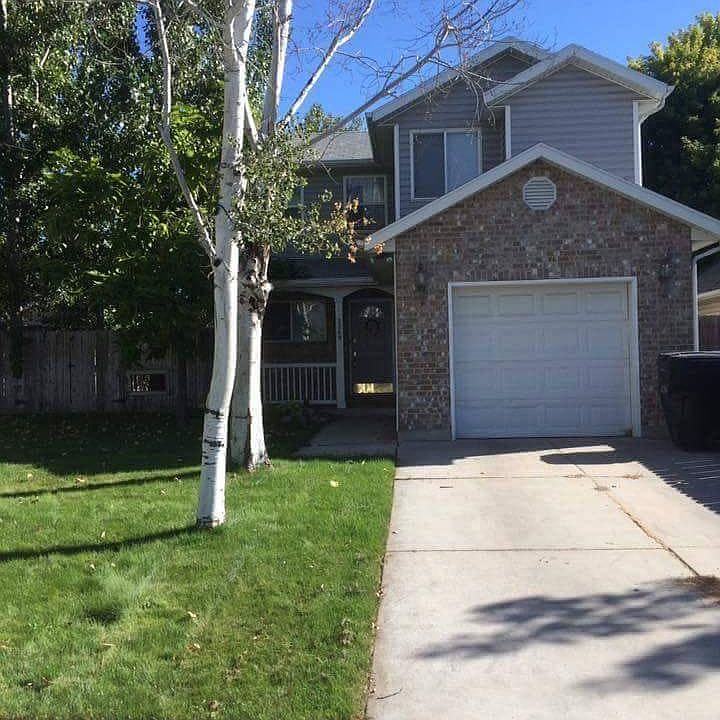 Street view and 1 car garage
