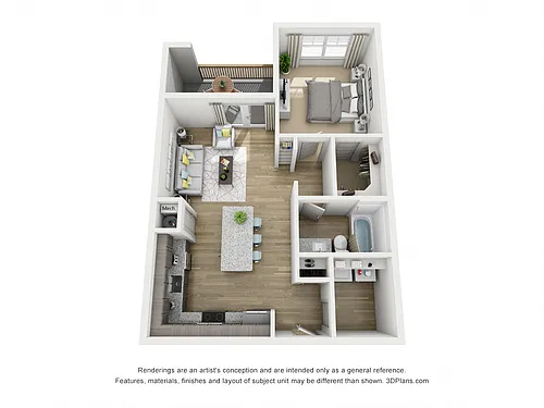 Floor plan A1A-P