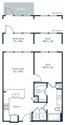 Floor plan A1
