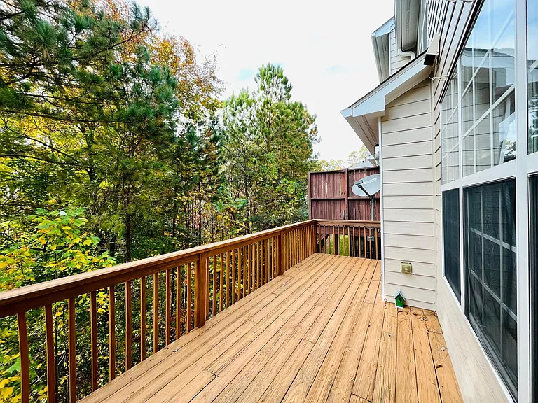 Deck off breakfast area