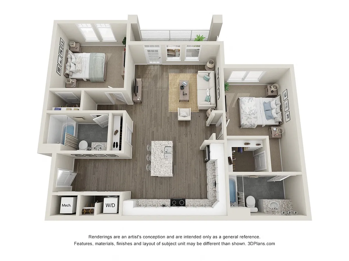Floor plan B2-MW