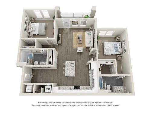 Floor plan B2-MW