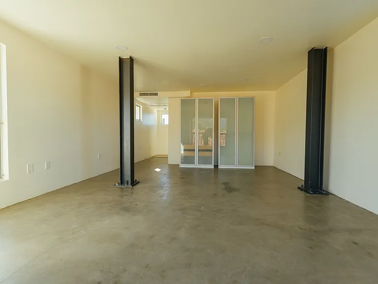 Second floor living and bedroom.