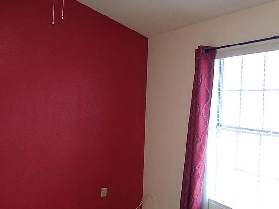 Spacious back bedroom