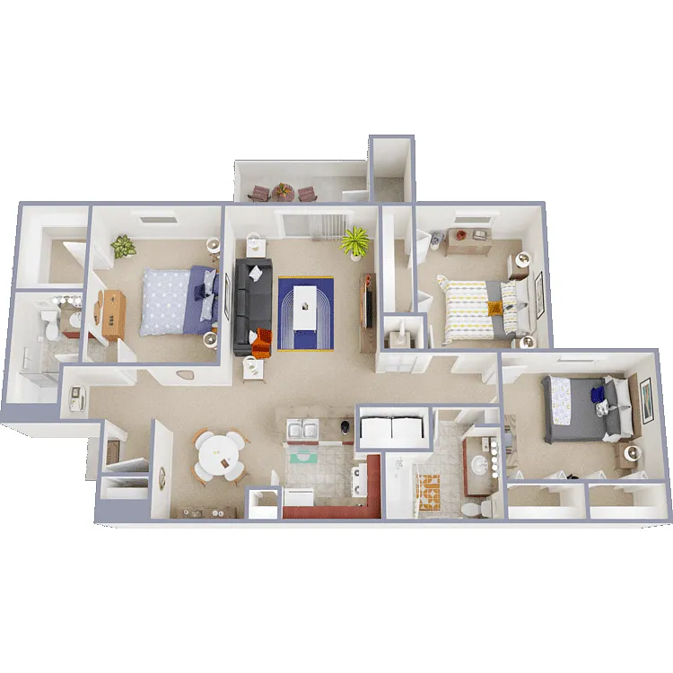 Floor plan C1-LR