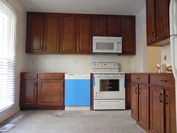 New cabinets and appliances