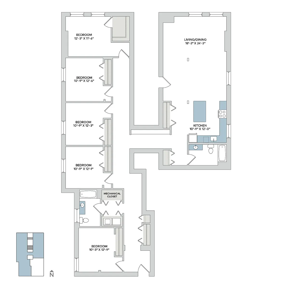 Floor plan 1415-5bC