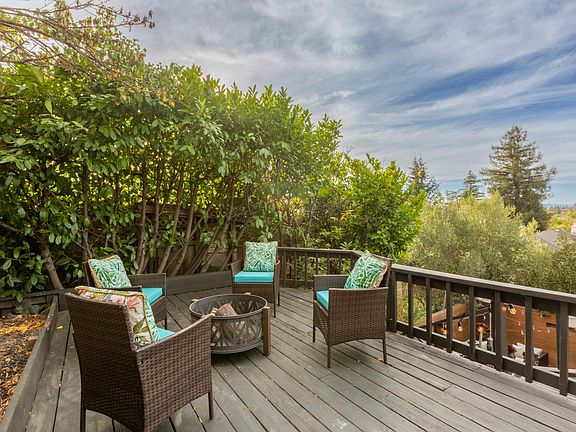 Deck with Bay and City views