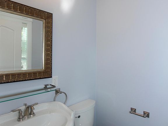 Powder room on first floor