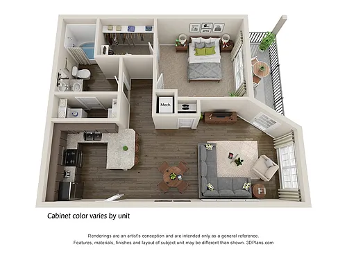 Floor plan The Edgington