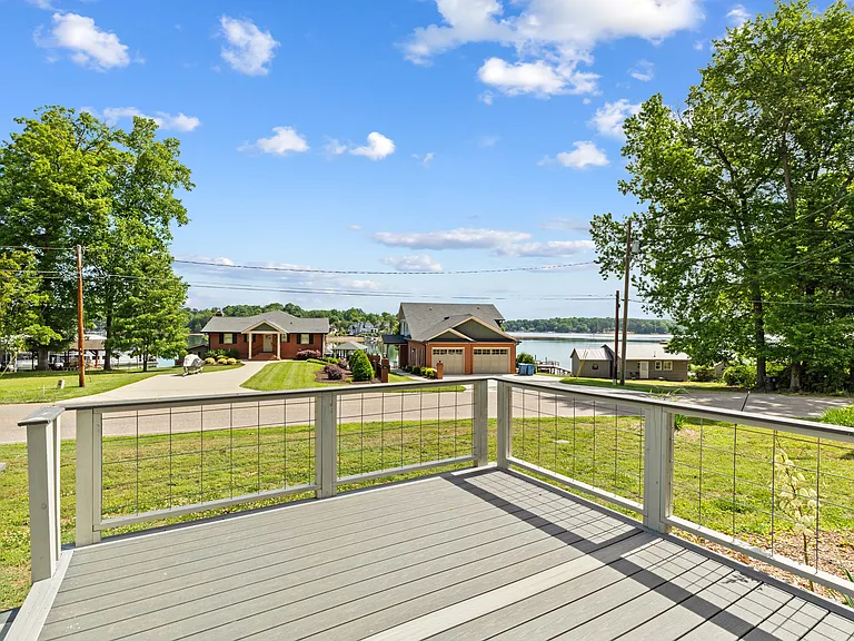 Lake view from front porch!