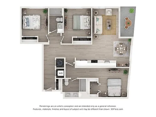 Floor plan C1
