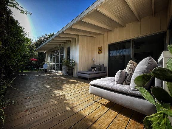 South facing Deck ( from Living Room and Master Bedroom )