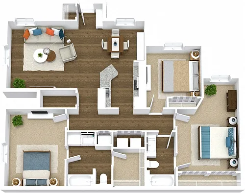 Floor plan Fiesta Key
