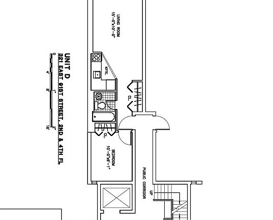 2nd image of 321 E 91st St APT 6d