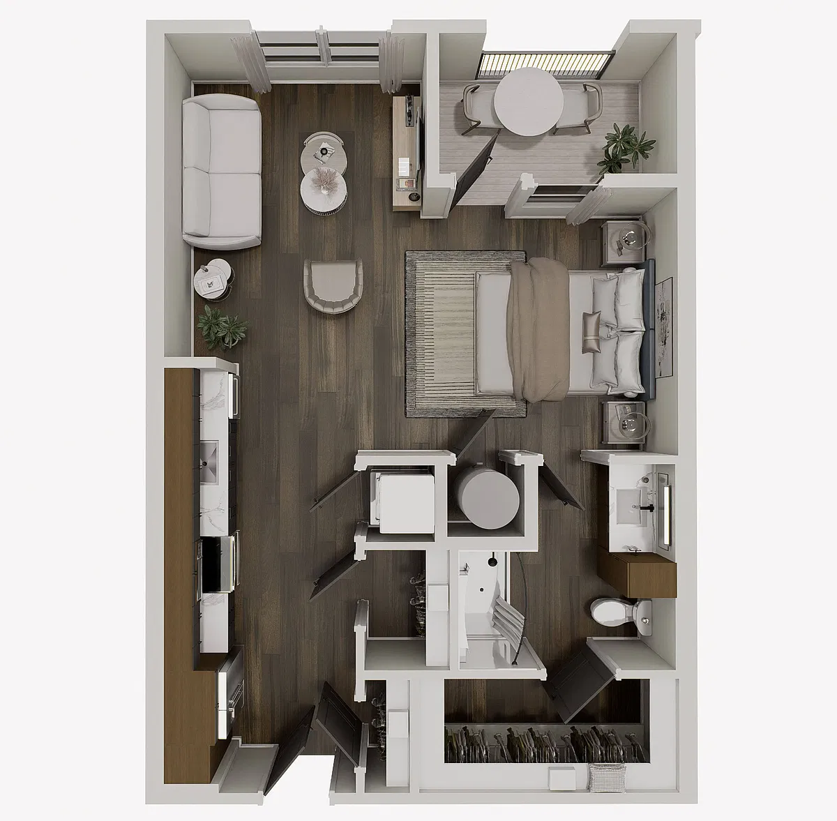 Floor plan Ocotillo (S3)