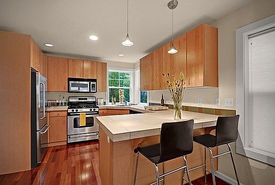 Fully applianced modern kitchen is a chef's dream