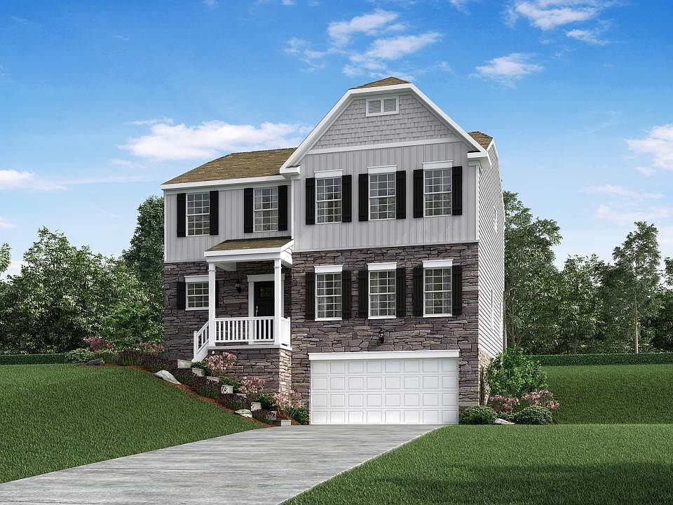 Elevation G New England with Optional Stone