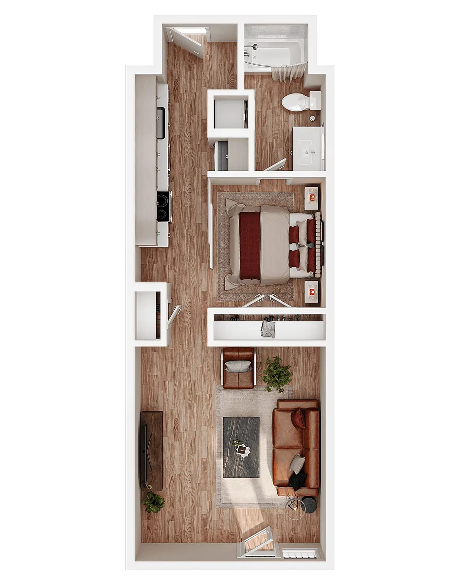 Floor plan 1C