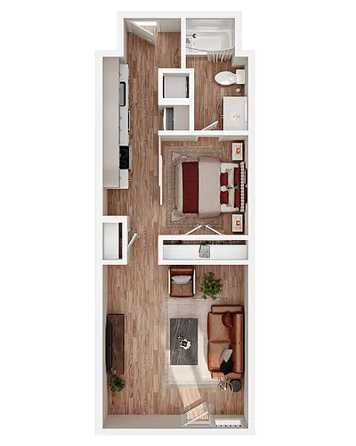 Floor plan 1C