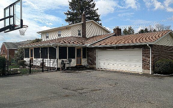 Oversized rear access garage