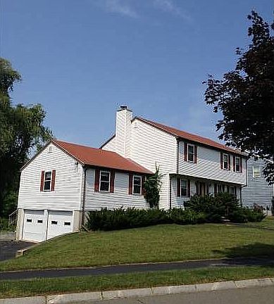 Front of home/garage