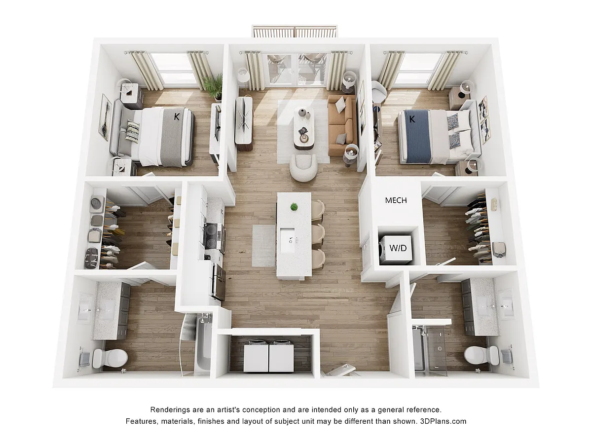 Floor plan 2G