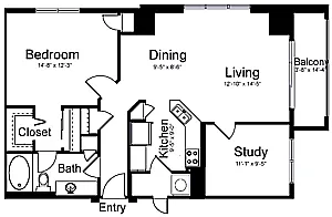 Floor plan AT2.2