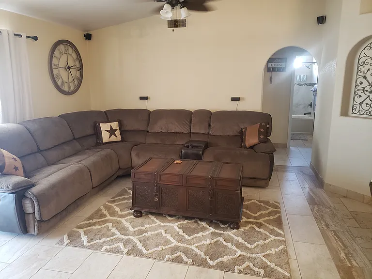 Comfy Cozy Sectional Couch.