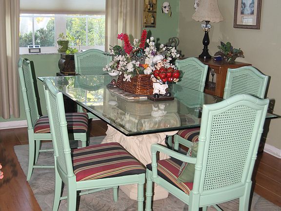 Dining Room with Chandelier