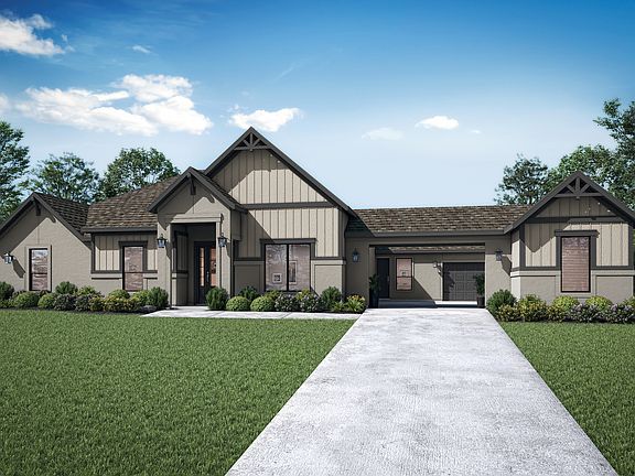 The beautiful Garza plan boasts incredible curb appeal