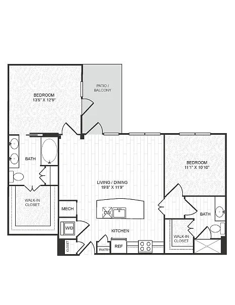Floor plan B2