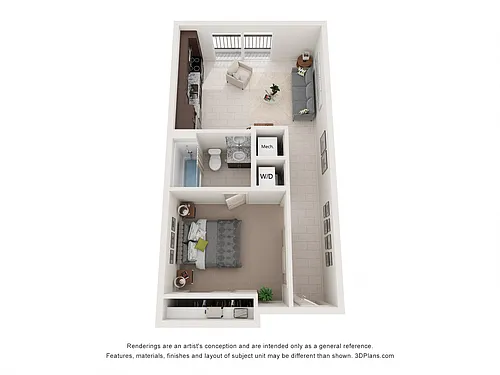 Floor plan Andros