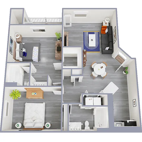 Floor plan B3
