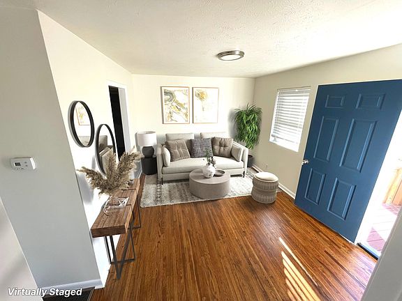 Living room with lots of natural light