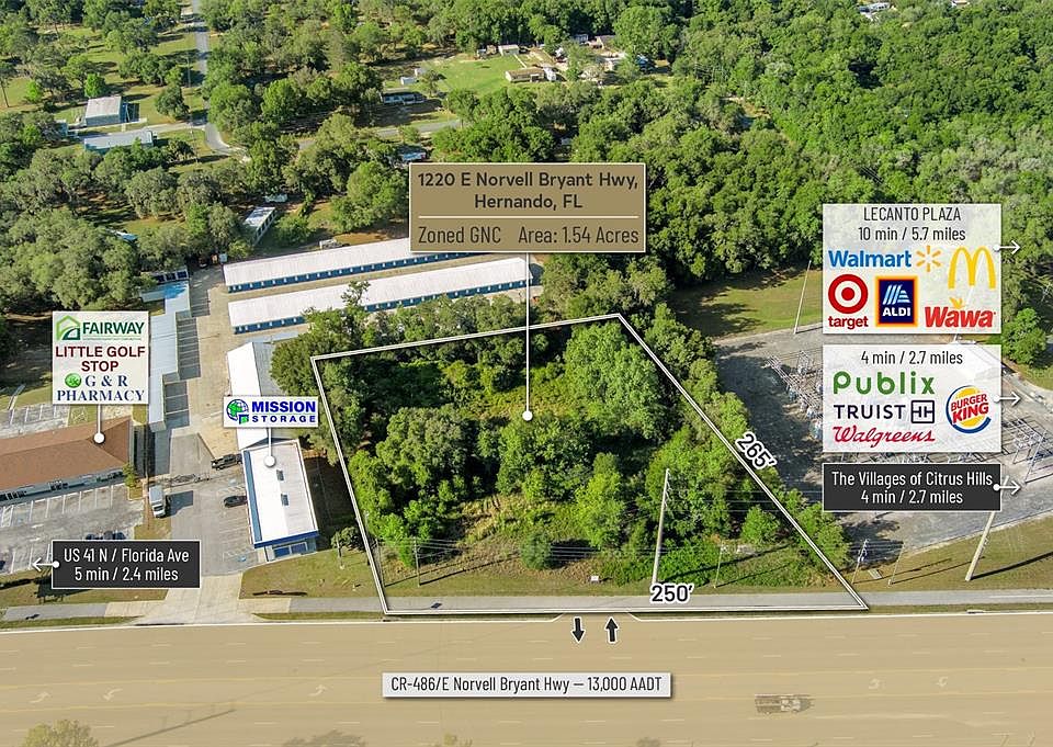 1st image of 1220 E NORVELL BRYANT HIGHWAY LOT 87