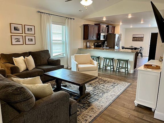 Open concept living area