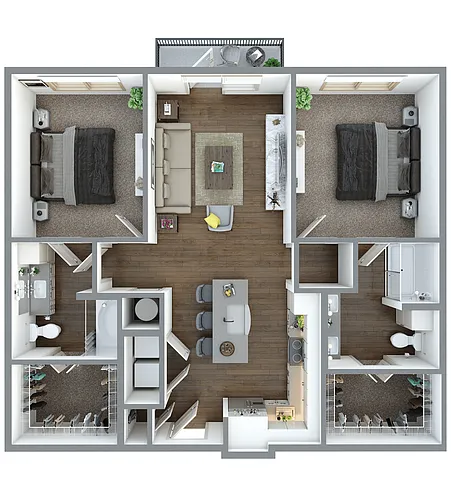 Floor plan B1
