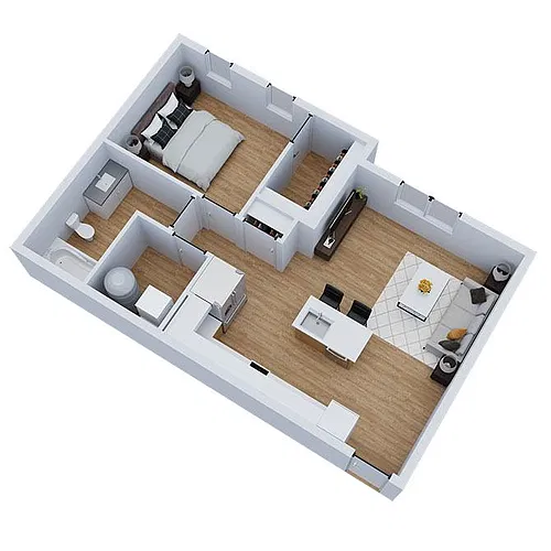 Floor plan Floyd & Foster