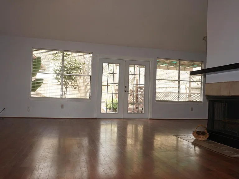 This is the view from the front door upon entering the house