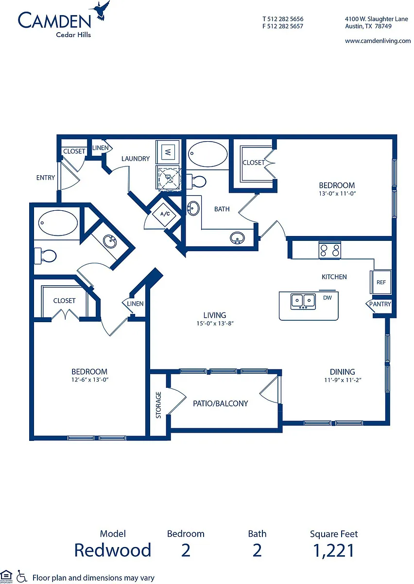 Floor plan Redwood