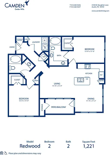 Floor plan Redwood