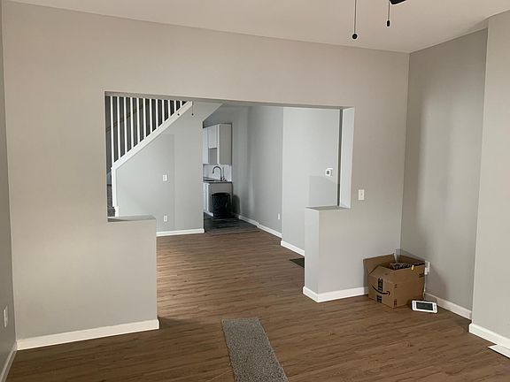 View of dining room from living room