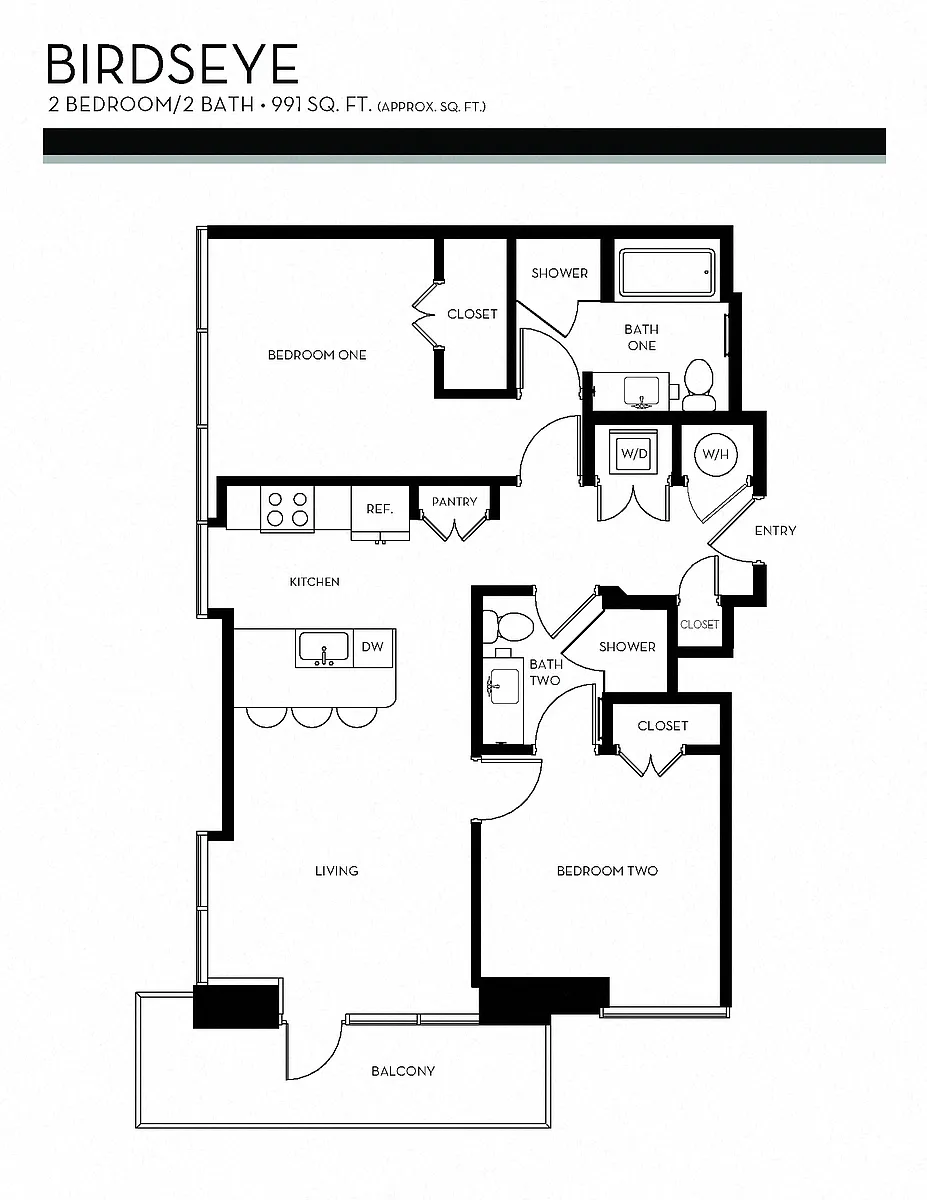 Floor plan Birdseye