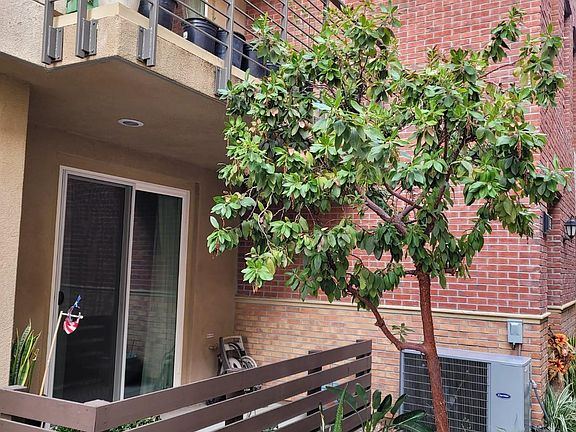 First and second floor balconies.